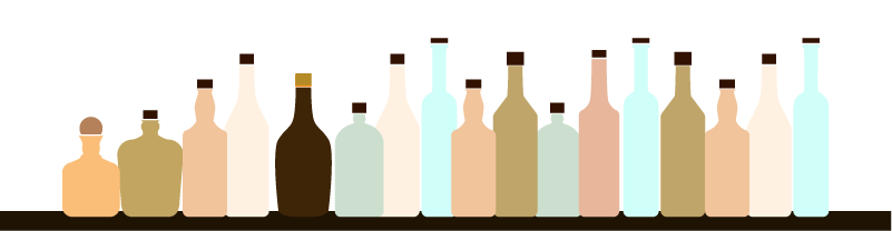 Hundred Proof - Bottle Illustrations
